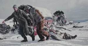 Постер к обзору фильма Схватка (The Grey), 2011